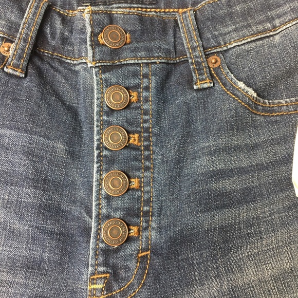 NWT Lucky Brand Button up High Rise Bridgette Skinny Ankle Cheville Jean Size 4 - Picture 3 of 16